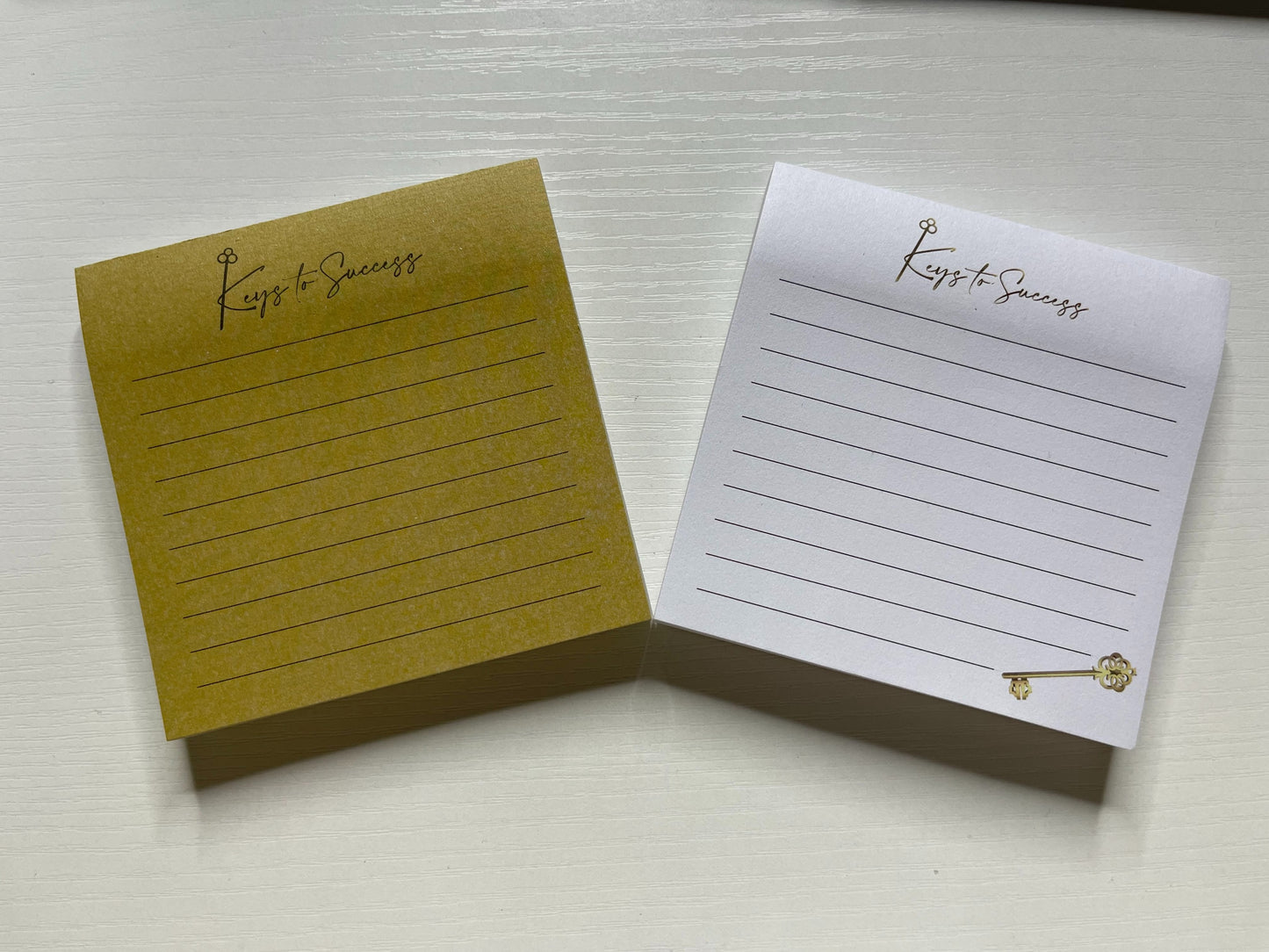 Key 2 Success Notepads w/ Key Fine Print Pen